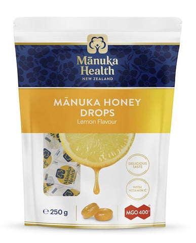 Manuka halstabletter drops MGO 400+ (250g) (citron)