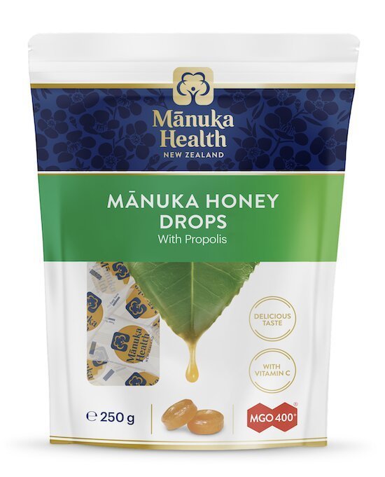 Manuka honung halstabletter (drops) MGO 400+ (250g) propolis
