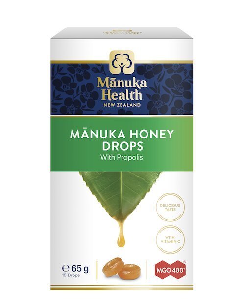 Manuka honung halstabletter (drops) MGO 400+ propolis  65g